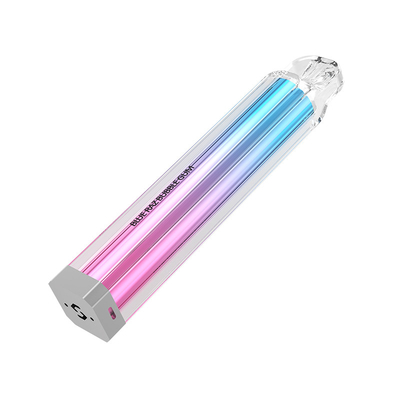 Sigarette elettroniche luminose trasparenti del quadrato Colourful