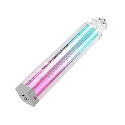 Nuova progettazione Crystal Disposable Vape Bar Up a 600 soffi con la batteria 500mah