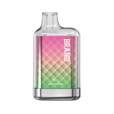 Nuovi soffi compiacenti 2.0ml 600 di vendita TPD del baccello di Mini Crytsal Vape Disposable Flat di progettazione