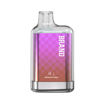 Nuova vendita di baccelli piatti monouso Crystal Elux OEM 2,0 ml 600 sbuffi TPD conformi ai migliori sapori