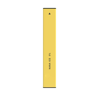 Batteria del baccello 280mAh del ghiaccio 1.2ml Mini Disposable Electronic Cigarette Vape della banana