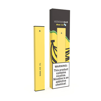 Batteria del baccello 280mAh del ghiaccio 1.2ml Mini Disposable Electronic Cigarette Vape della banana