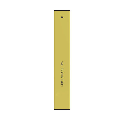 Penna gialla di Vape della mini E batteria eliminabile della sigaretta 400Puffs 280mAh del limone