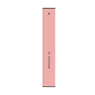 Il rosa eliminabile Mini Vape Pod Pen 400 soffia metropolitana di alluminio 1.2ml