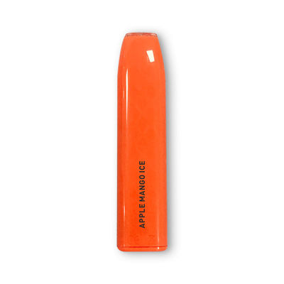 ABS eliminabile arancio della penna di Vape della batteria 500mAh pre caricato