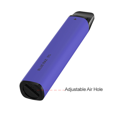 Capacità blu della batteria di Raz Disposable Vape Stick 1.2Ω Mesh Coil 1100mAh