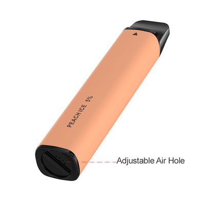 Dispositivo eliminabile regolabile 1100mAh 7.5ml di Vape di 1000 soffi del flusso d'aria